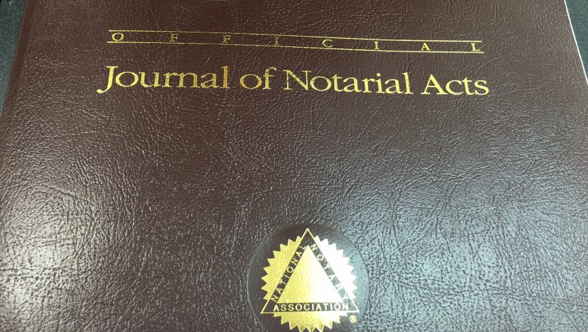 Notary Book Photo 2