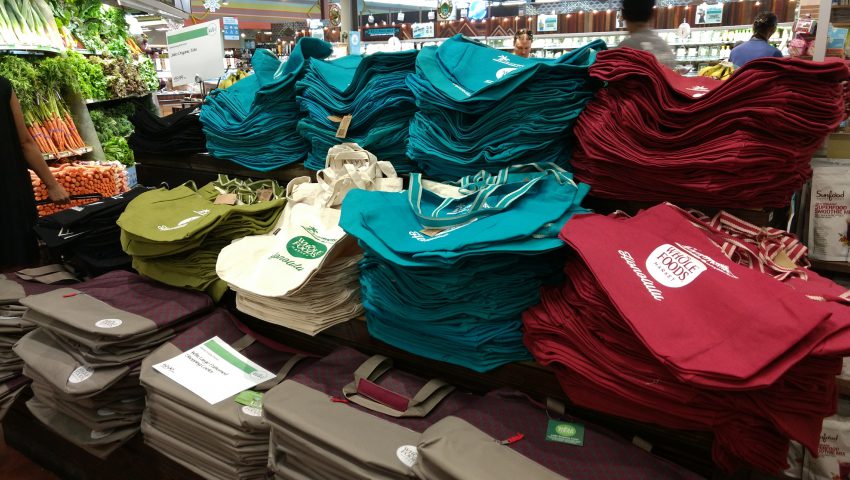 ホールフーズのエコバッグ