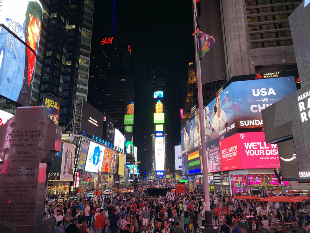 ニューヨークの街並み