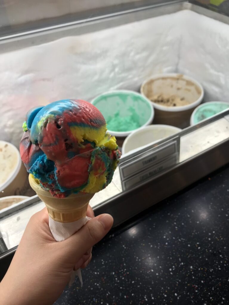 ミシガン大学近くで買えるアイスクリーム