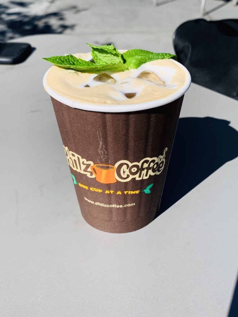 フィルズ・コーヒーのミントコーヒー