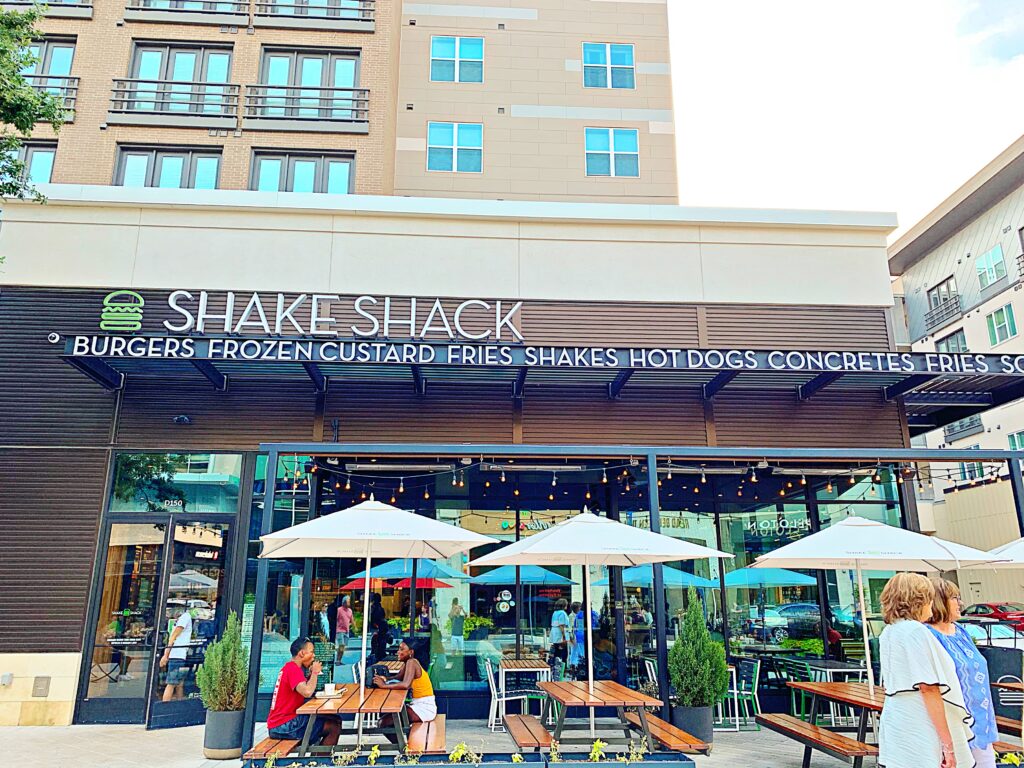 アメリカのシェイクシャック外観