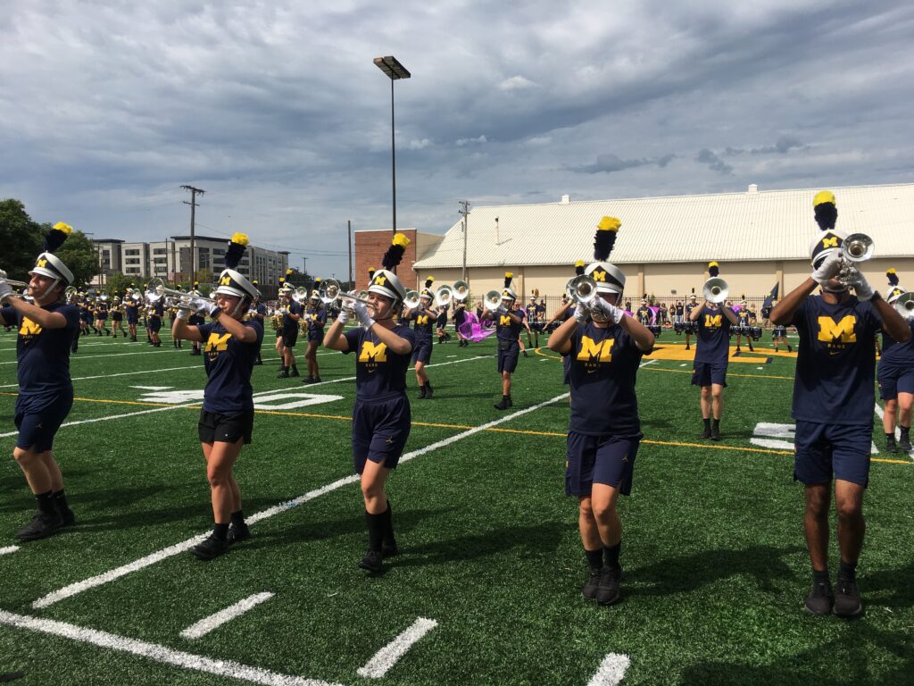 ミシガン大学フットボールの風景