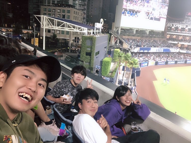 サンディエゴ州立大学（San Diego State University）に留学する山崎さん