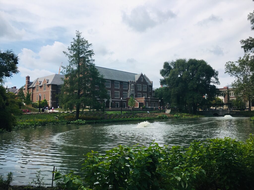 オハイオ州立大学の風景