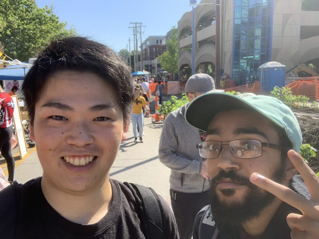 アイオワ大学に留学する田中さん