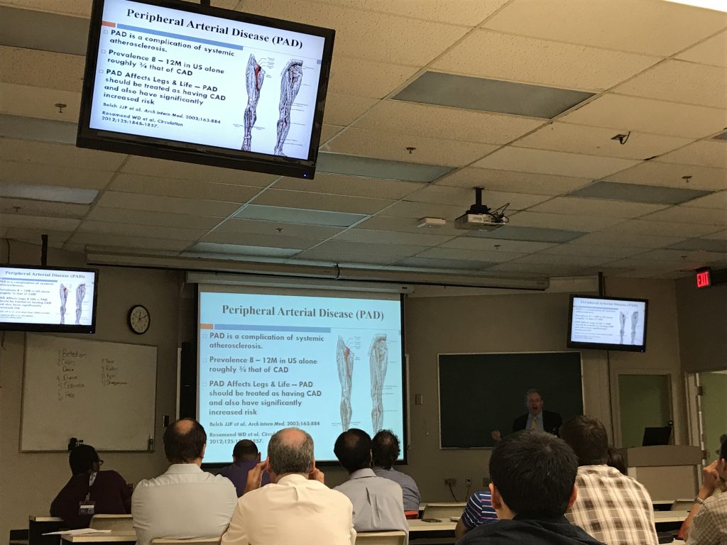 オーガスタ大学での講義の様子