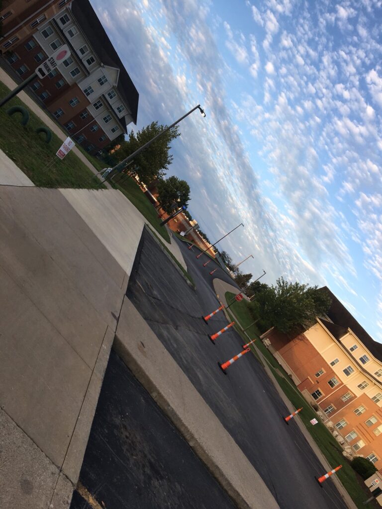 スリッパリーロック大学の風景