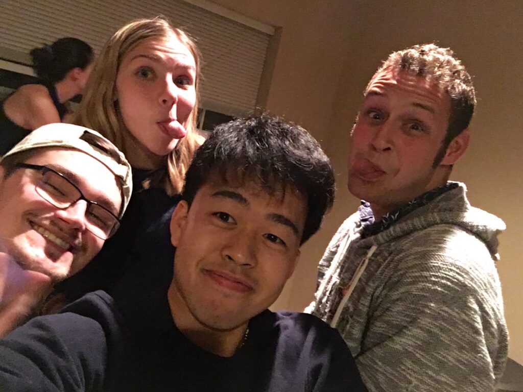 スリッパリーロック大学に留学する國弘さん