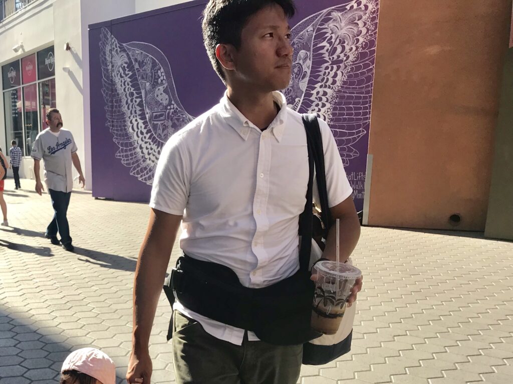 ロマリンダ大学へ交換留学する林さん