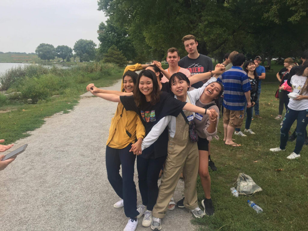 ネブラスカウェスレヤン大学に留学する池田さん