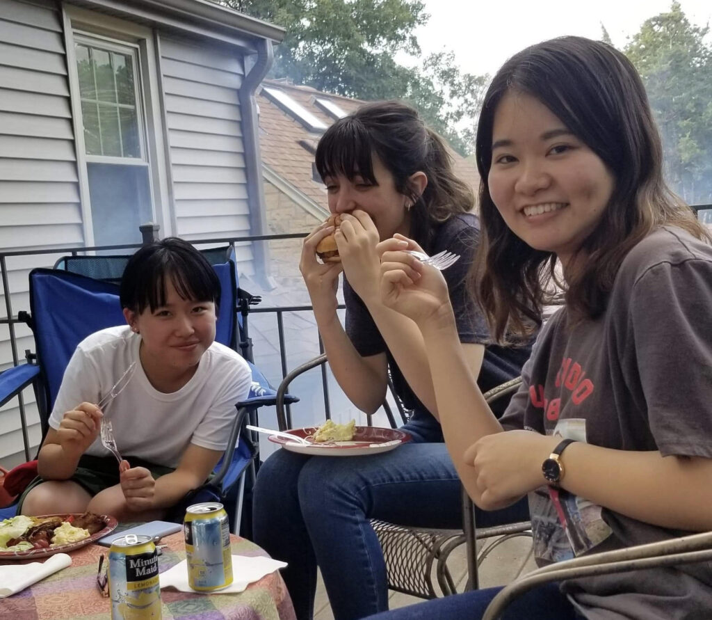 ネブラスカウェスレヤン大学に留学する池田さん