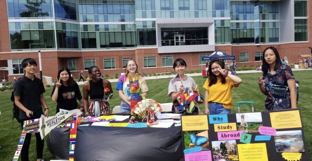 ネブラスカウェスレヤン大学に留学する池田さん