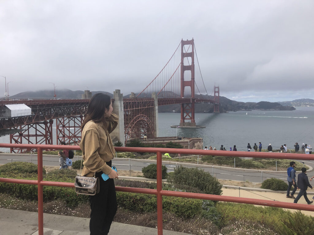 デ・アンザ・カレッジ(De Anza College)に留学する井上さん