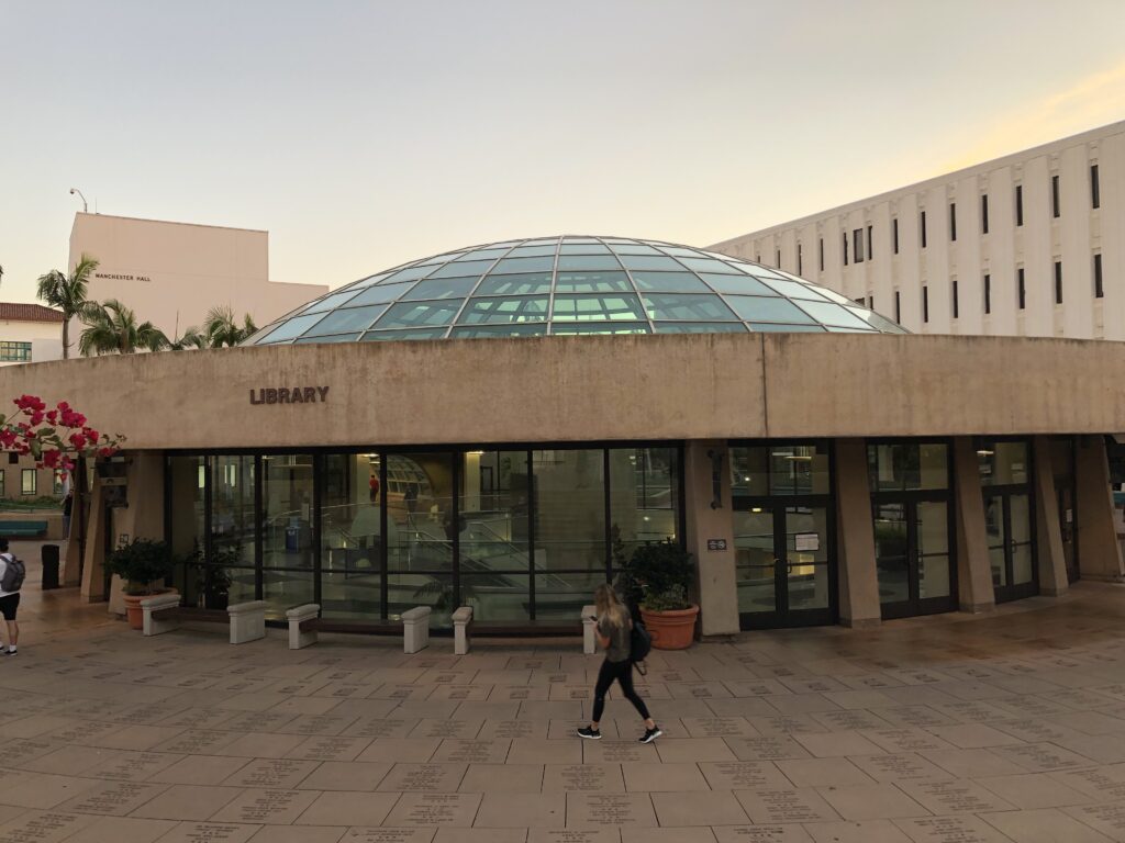 サンディエゴ州立大学の様子