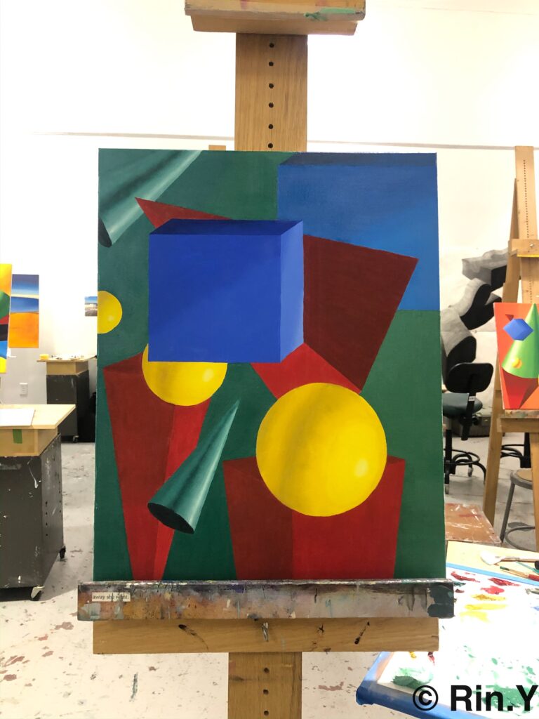 ネブラスカウェスリアン大学のアート授業