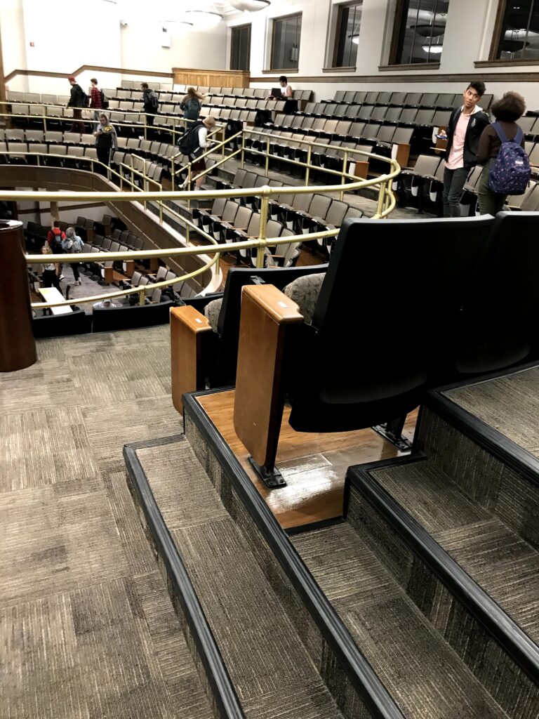 アイオワ大学に留学する久野さん