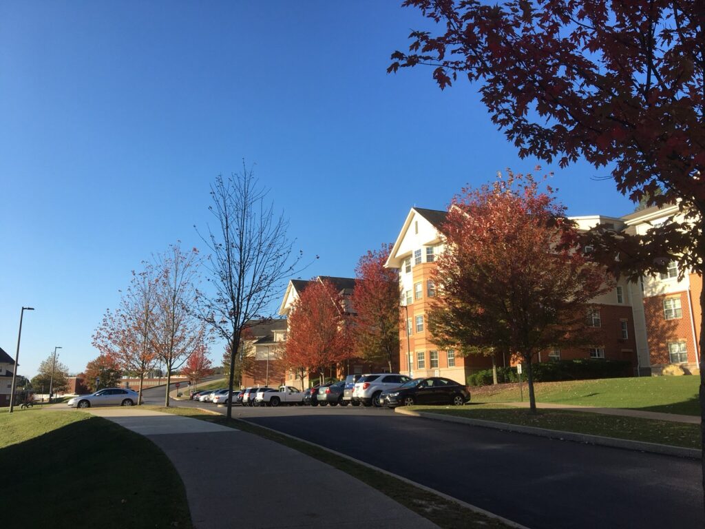 スリッパリーロック大学の様子