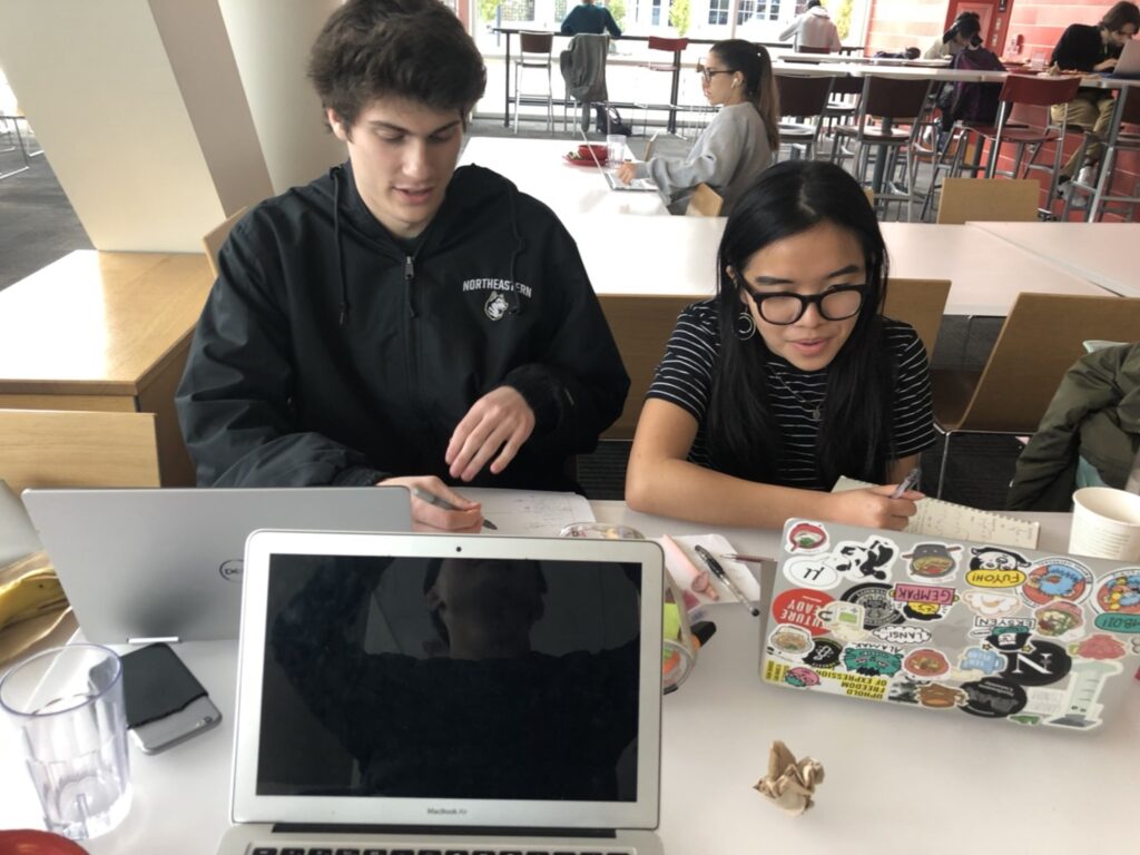 ノースイースタン大学(Northeastern University)に留学する高柳さん