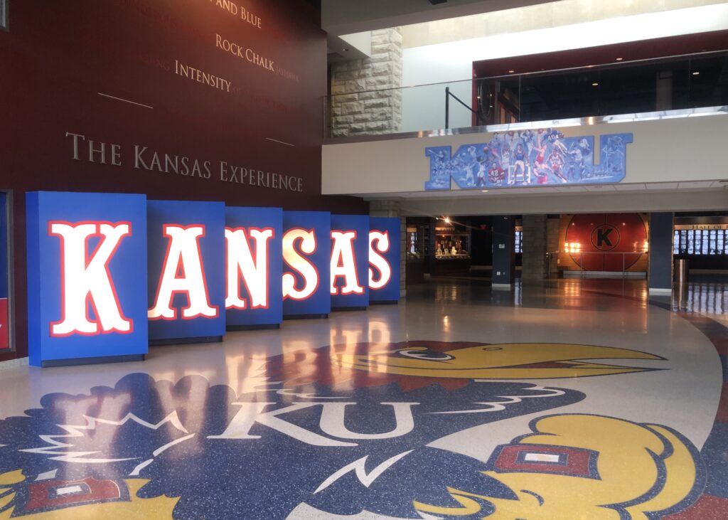 カンザス大学周辺の様子