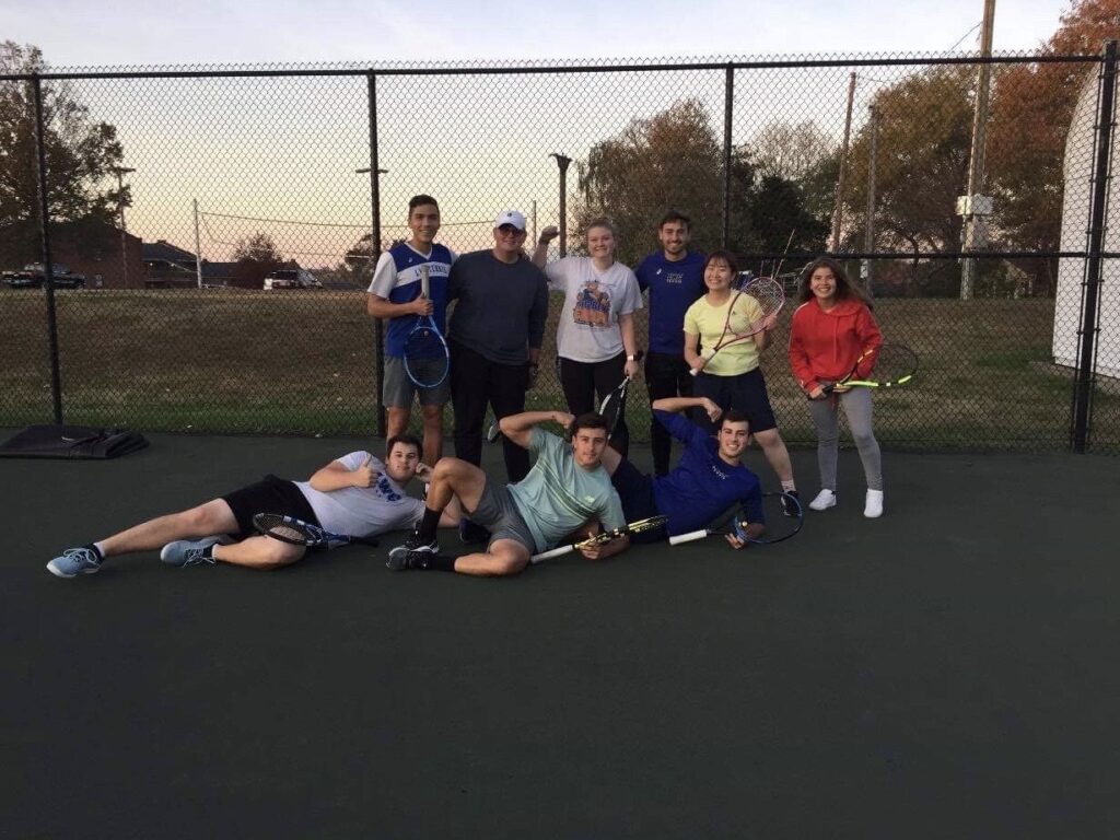 ケンタッキー州のリンジーウィルソン大学(Lindsey Wilson College)に留学する澤田さん