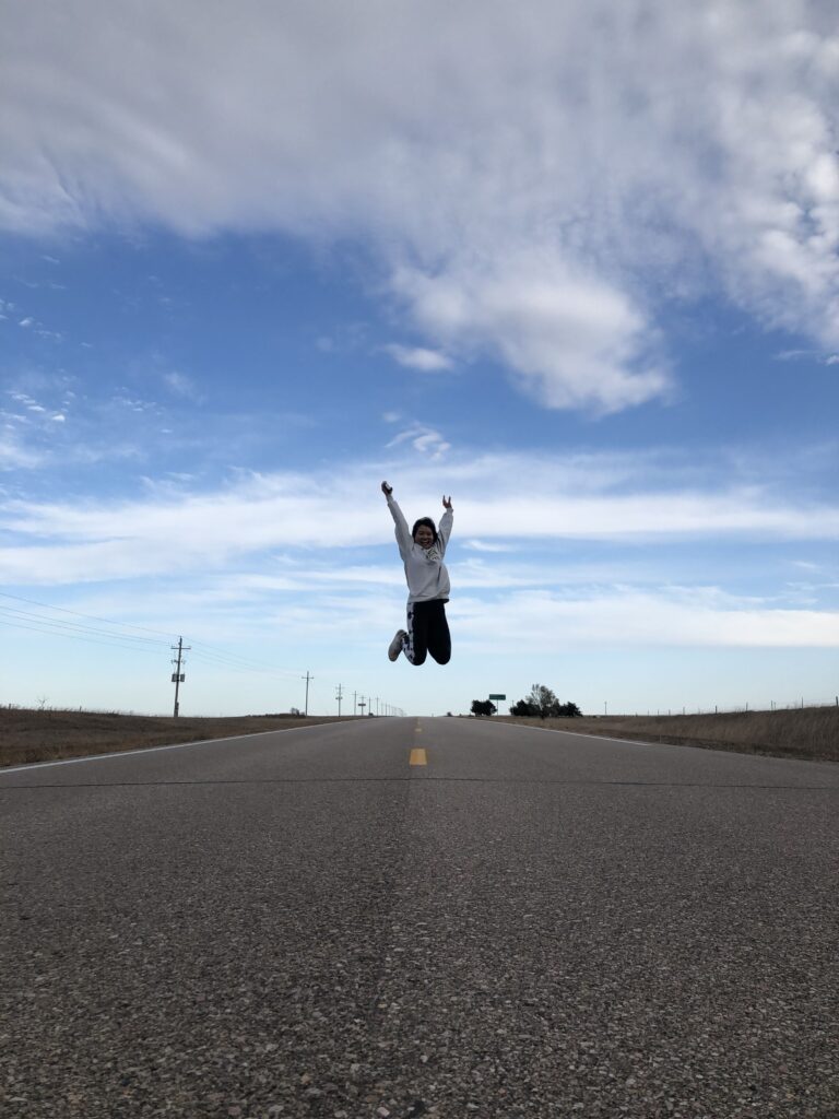 ネブラスカウェスリアン大学(Nebraska Wesleyan University)に留学する甲木さん