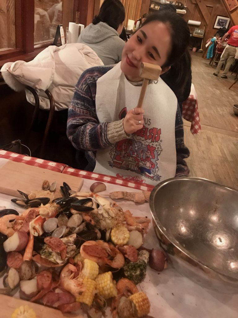 デ・アンザ・カレッジに留学する井上さん