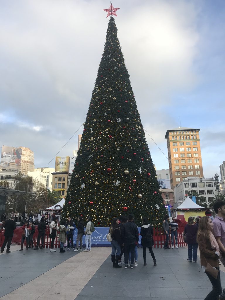 デ・アンザ・カレッジに留学する井上さん