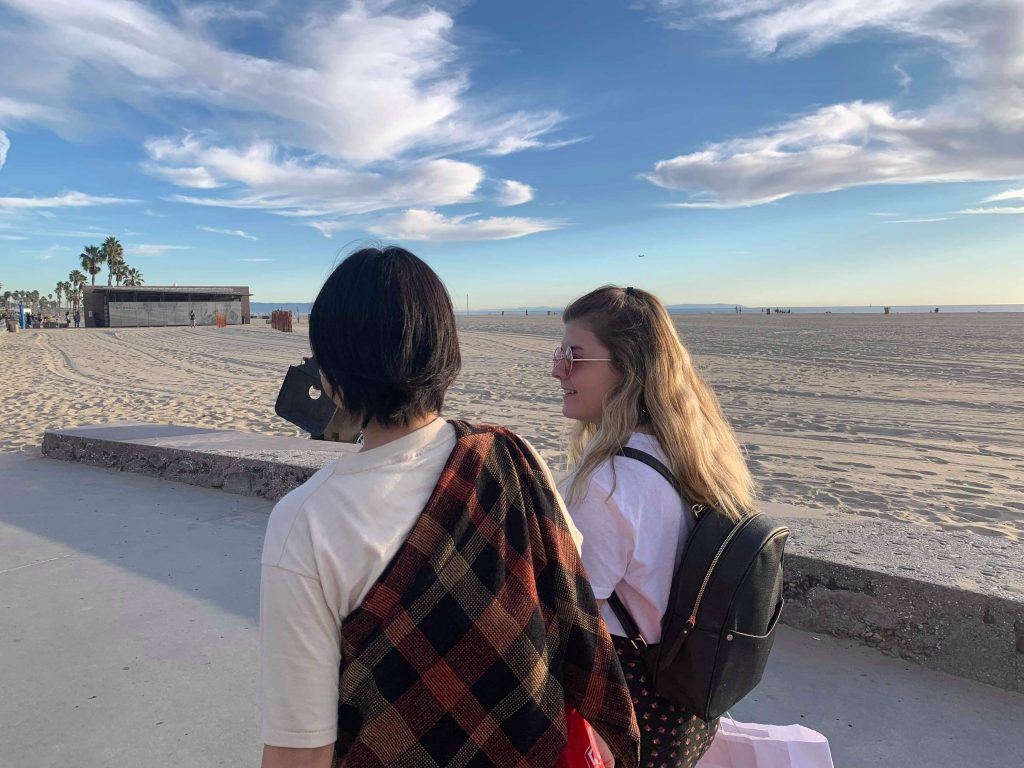 ネブラスカウェスリアン大学に留学する甲木さん