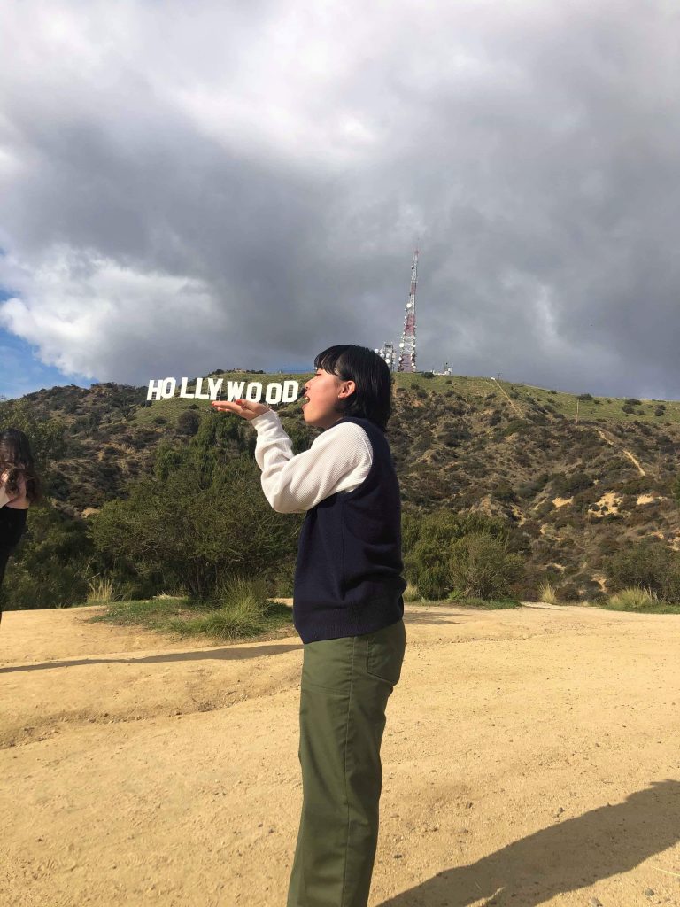 ネブラスカウェスリアン大学に留学する甲木さん