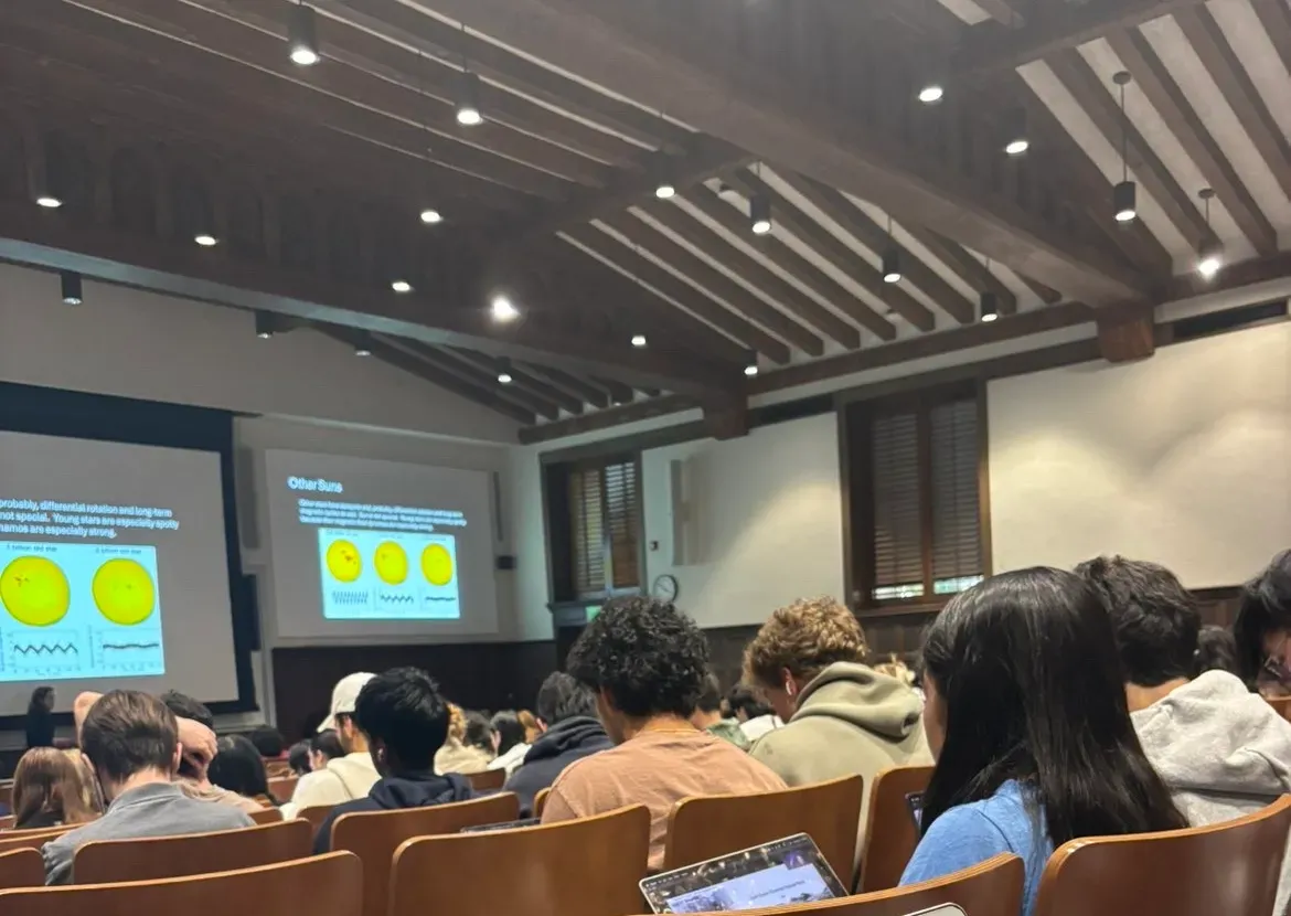 アメリカの大学の講義室